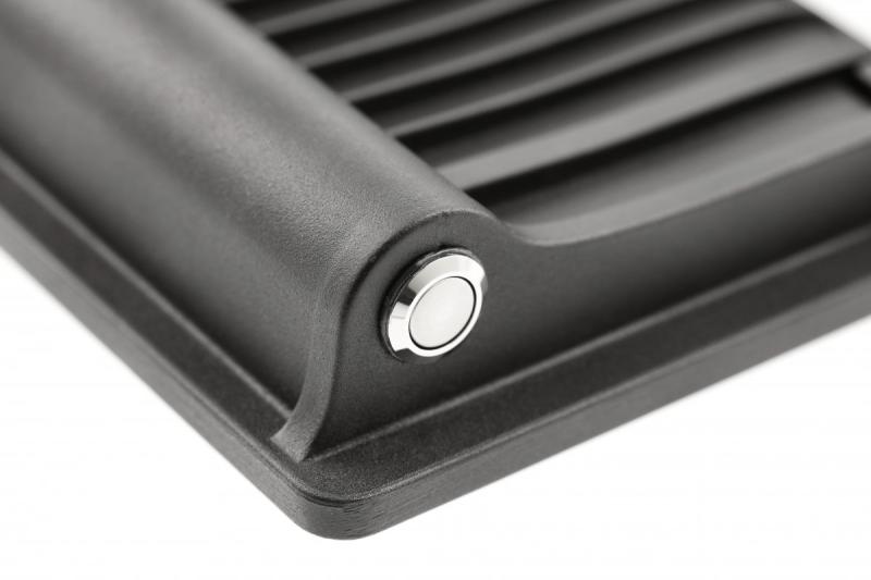 Sončna poplava svetlobe LUMOS II, LED, 3000lm, 6400K, 2x2600mAh zamenljivo, IP65, črno