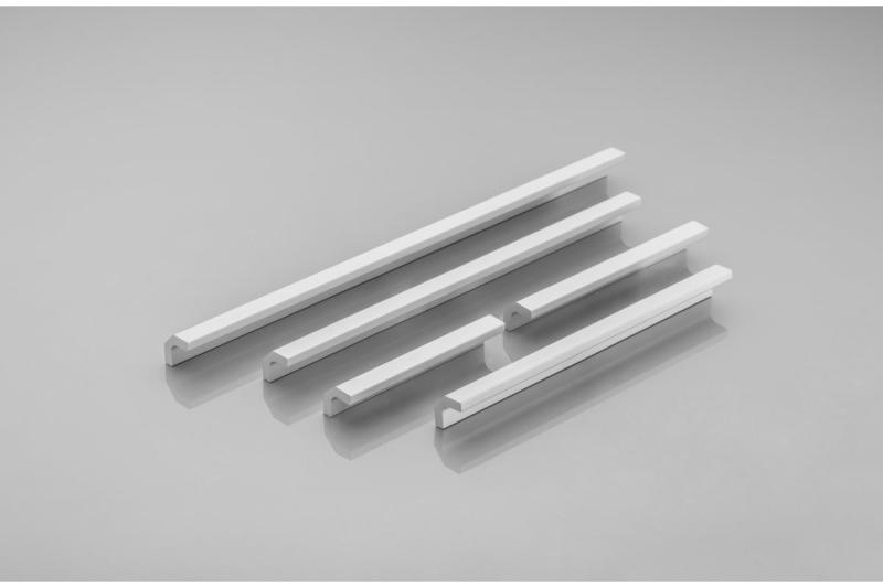 Aluminijasti ročaj KAPPA C=128mm aluminij.