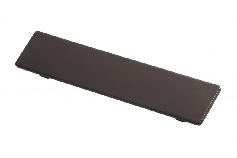 Ročaj zamak HILL Oblika umetnosti C=128mm črno krom
