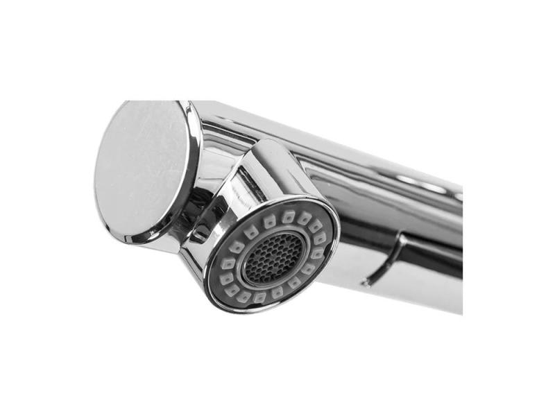 Graniteland Ceres Kuhinjska armatura Siva z Izvlečno Izlivno Cevjo in Ročno Prho z Dvojno Funkcijo 1208970710