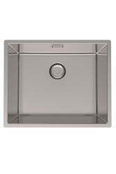 Pure.Sink Prestige Kombinacijski set Nerjaveče jeklene pomivalno korito 50x40 cm z nerjavečo jekleno kuhinjsko pipo 1208970762