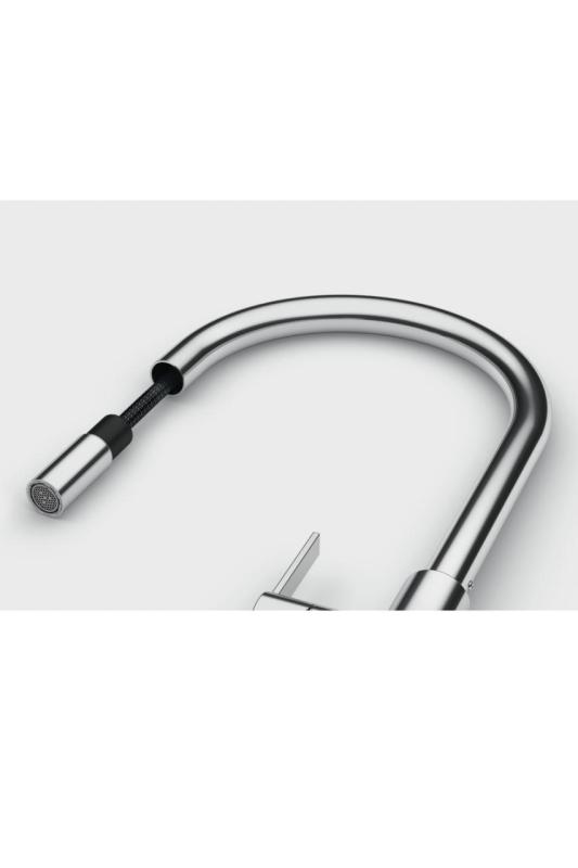 Franke Maris Slim J Kuhinjska pipa Krom z Izklopno Iztočno 115.0728.388