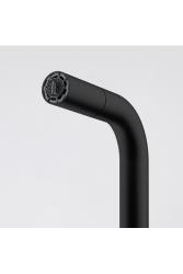 Franke Lina U Kuhinjska pipa Črna Izvlečna Izlivna cev 115.0728.477