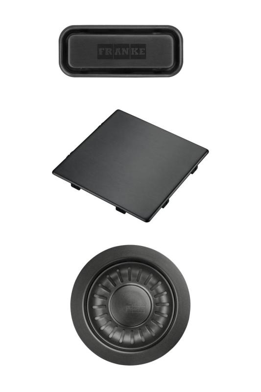 Franke Kubus 2.0 barvni komplet Odtočni komplet Gun Metal 1208970828