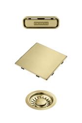 Franke Kubus 2.0 barvni set Odtočni set Zlato 1208970836