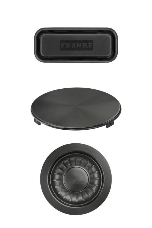 Franke Maris barvni set Odtočni set Gun Metal 1208970839