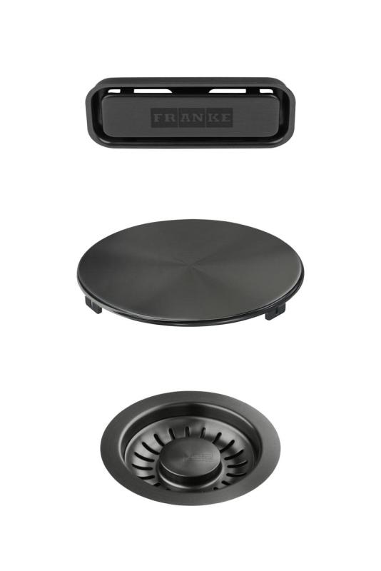 Franke Maris barvni set Odtočni set Gun Metal 1208970839