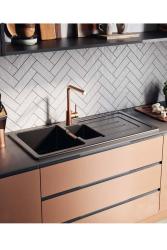 Ausmann Ceramic Sylva 1,5 Keramično Belo Umivalnik z Odcejalnikom 1000 x 500 mm 1208971126