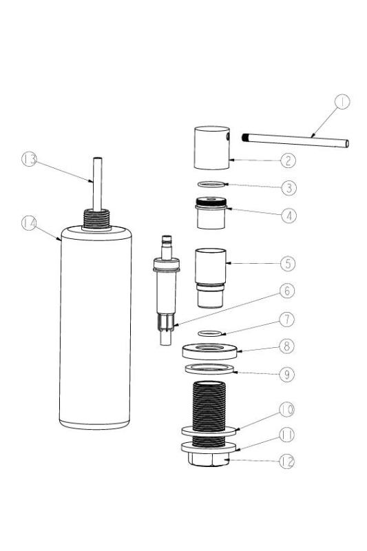 Ausmann Lirio Vgradni dozirnik za milo Zlata barva, polnjenje od zgoraj 1208971199