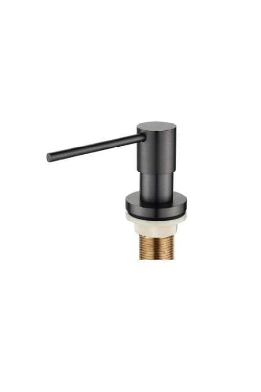 Ausmann Lirio Vgradni dozirnik za milo Gun metal, polnjenje od zgoraj 1208971201