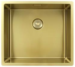 Pure.Sink Exclusivo Zlato korito 45x40 cm 10mm polmer podgradnja, ravna gradnja in nadgradnja PEX4540-60