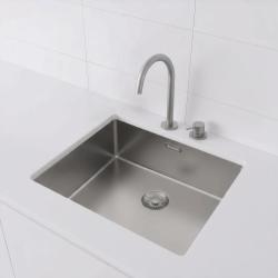 Pure.Sink Exclusivo RVS umivalnik 50x40 cm 10mm polmer vgradnja, ravna vgradnja in nadgradnja PEX5040-02