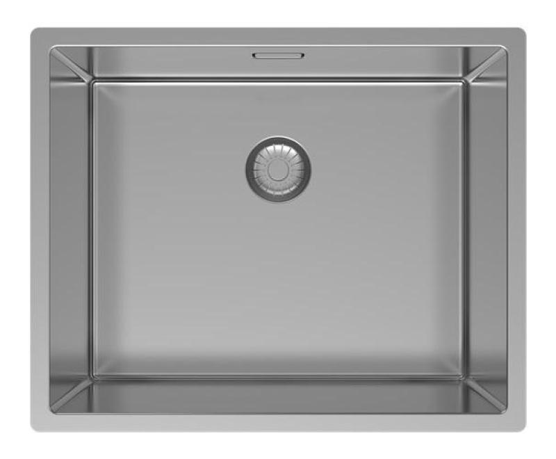 Pure.Sink Exclusivo Stainless Steel Sink 50x40 cm 10mm radius undermount, flush mount and top mount PEX5040-02