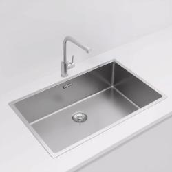 Pure.Sink Exclusivo veliko inox pomivalno korito 70x40 cm 10mm radius podpultna, vgradna in nadgradna PEX7040-02