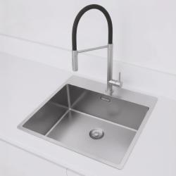 Pure.Sink Exclusivo RVS umivalnik 54x52cm Tapwing z luknjico za pipo, radius 10mm PEX5040T-02