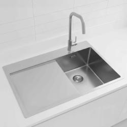 Pure.Sink Exclusivo RVS majhno korito z odcejalnikom 78x52 cm Tapwing desno PEX3478RT-02