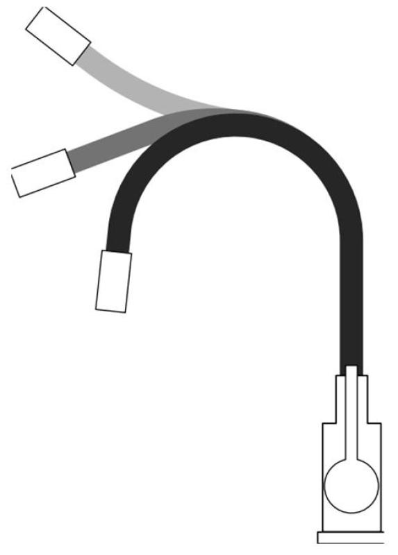 Quadri Bristol kuhinjska mešalna pipa zlata z gibljivim belim izlivom 1208971408