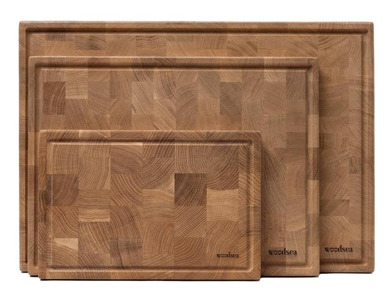 Woodsea Woodstone Oak M - Hrastova Lesena Deska za Rezanje 40x30cm 1208971440