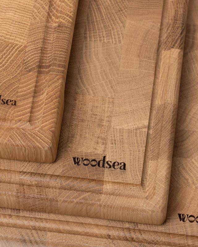 Woodsea Woodstone Hrast L - Hrastova Lesena Deska za Rezanje 50x35cm 1208971446