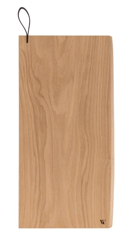 Woodsea Chop-Chop Oak XL - Hrastova deska za rezanje 50x24cm z usnjenim ročajem 1208971542