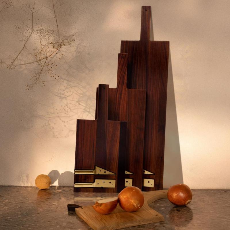 Woodsea Sir Orehov S - Orehova Deska za Sir 42x20cm 1208971558