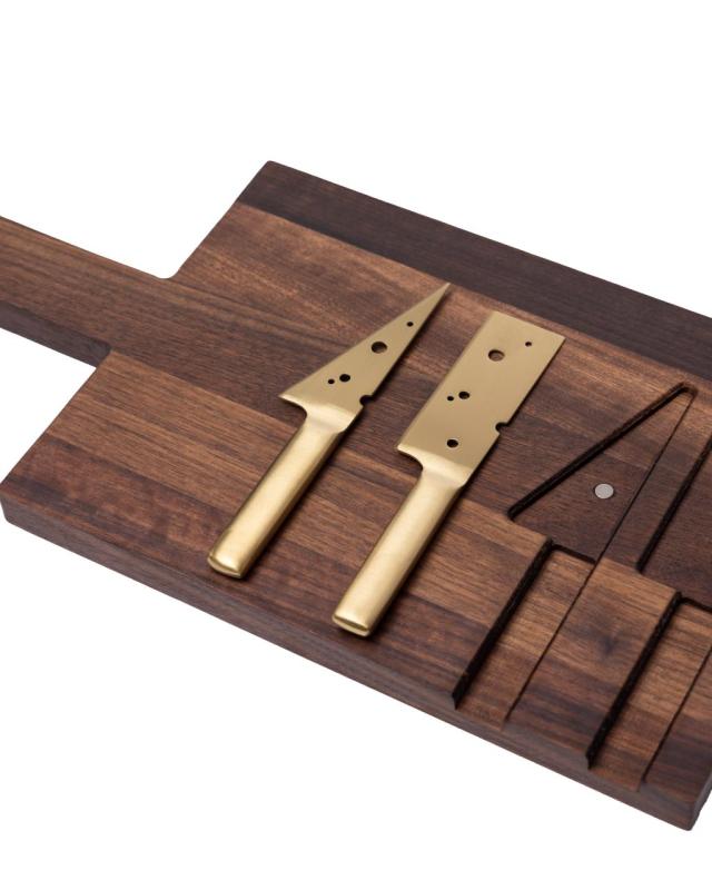 Woodsea Sir Orehov L - Orehova Deska za Sir 75x20cm 1208971560