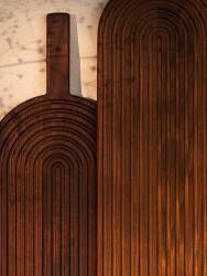 Woodsea Rainbow Ash L - Lesena deska za rezanje in serviranje Rainbow iz pepelovca 63x15 cm 1208971564