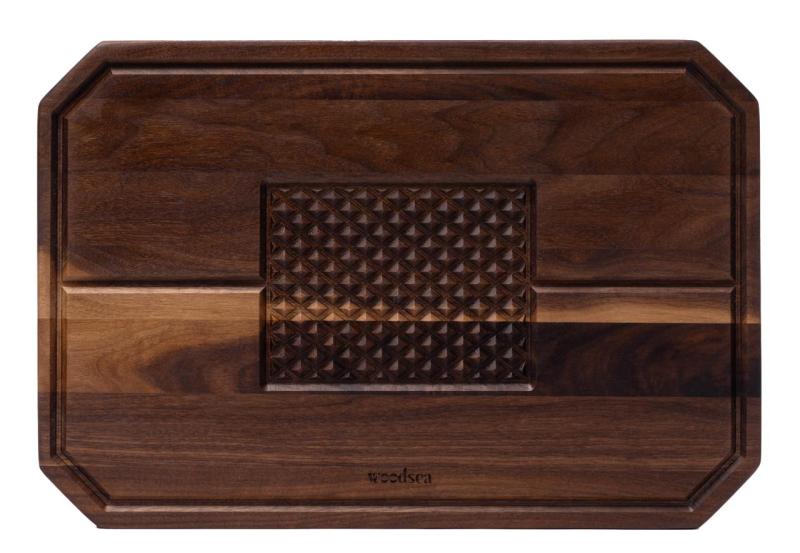 Woodsea Castle Steak - Orehova deska za rezanje in serviranje steakov 45x30 cm 1208971569