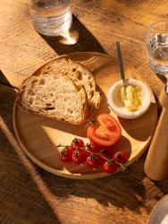 Woodsea Serviranje S - Okrogel hrastov pladenj Ø30 cm 1208971587