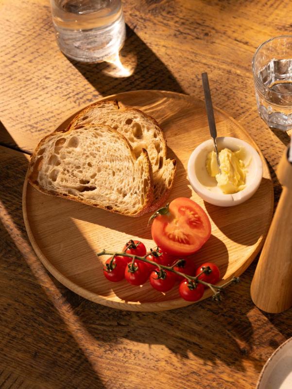 Woodsea Serviranje S - Okrogel hrastov pladenj Ø30 cm 1208971587