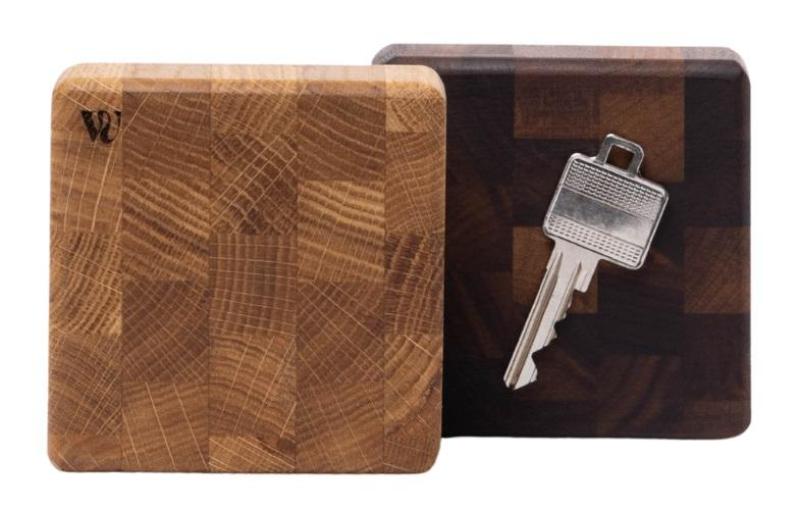 Woodsea End Grain Walnut - Ključnik iz orehovega lesa 9x9 cm 1208971601