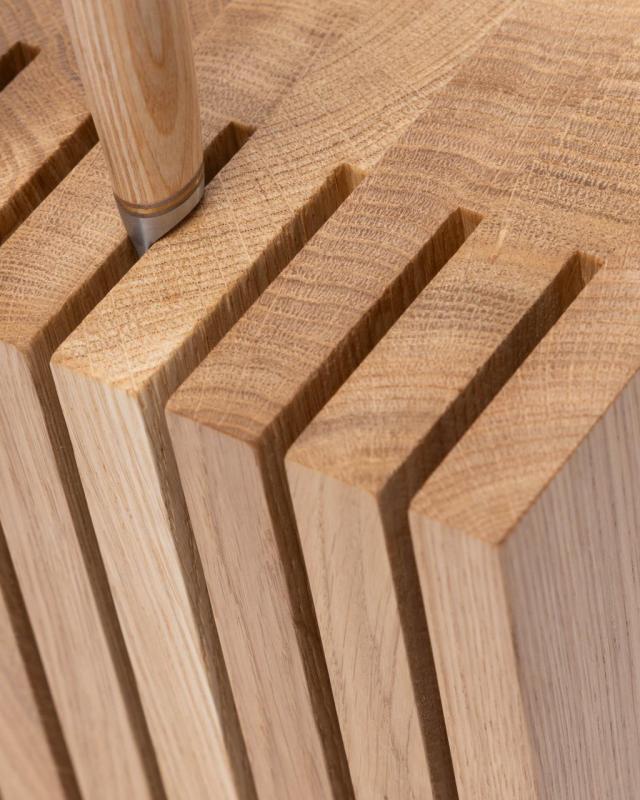 Woodsea Block Oak M - Blok za nože iz hrastovega lesa 17x12 cm 1208971610