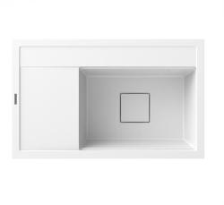 Graniteland Seta Granitni Beli Nadgradni Pomivalnik 80x50 cm 1208971618