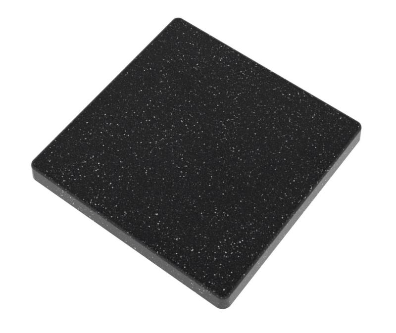 Graniteland Seta Granitni črni arduin Trdi kamen Nadgradnja umivalnika 80x50 cm 1208971619