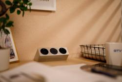 Pohištvena vtičnica SOFITO, 2xŠUKO, USB A+C, kabel 1,5 m, nerjaveče jeklo