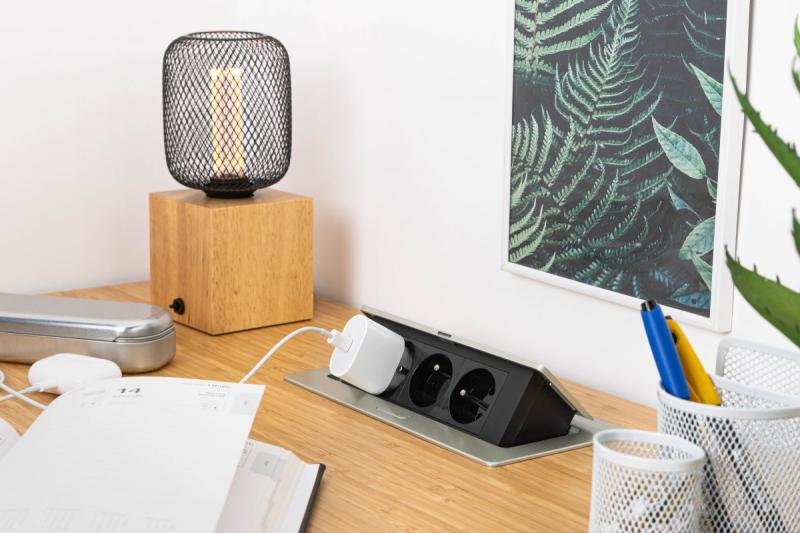 SOFT izvlečna vtičnica, napajalni kabel 1,5m