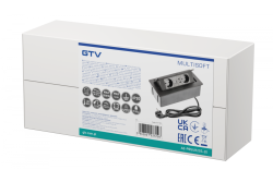 Pohištvena vtičnica MULTISOFT, 2xSHUKO, USB A+C, RJ45, kabel 1,5 m, črna