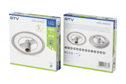 Vrtna svetilka ORLANDO s tehnologijo LED, 50 W, 5000 lm, 4000K, AC180-250V, IP65