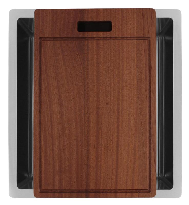 Pure.Sink Luxion Nerjaveče jeklo pomivalno korito 36x40 cm za vgradnjo pod pult, vgradnjo v pult in nad pultom  PLX3640-02