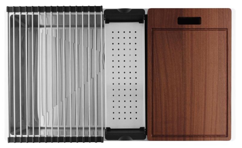 Pure.Sink Luxion Velika nerjaveča pomivalna korita 74x40 cm za vgradnjo pod pult, vgradnjo v pult in nadgradnjo PLX7440-02