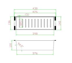 Pure.Sink Luxion Črna vložna posoda za pomivalno korito PLXCOL-63
