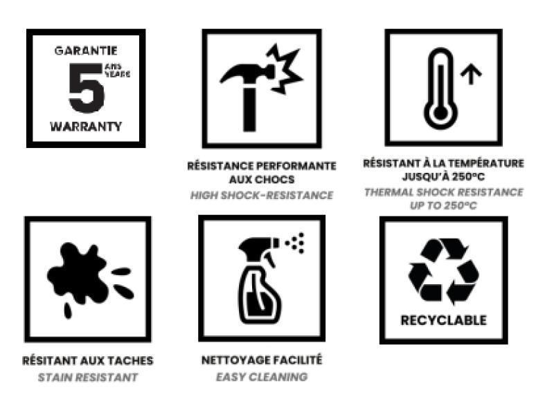 Ausmann Fiber betonsko sivo pomivalno korito 40x40cm za vgradnjo, nadgradnjo in ravno vgradnjo z vtičem iz kovine Gun Metal 1208971882