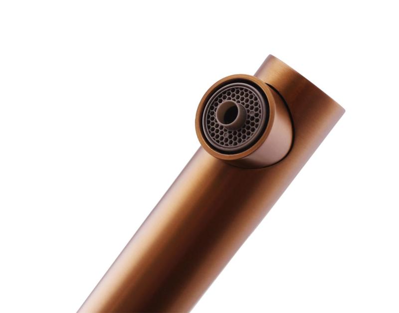 Pure.Sink Elite Steel Clear-S PVD gun metal 3-smerna kuhinjska pipa s prilagodljivim izlivom in filtrirano vodo PS8120-61