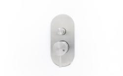 MURO TUA zidni vgradni mešalni ventil s preklopnim gumbom, krom M1.B32.S.CR