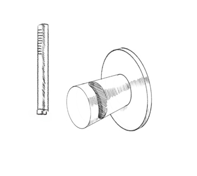 MURO TUA ročna tuš glava Slim komplet z vgradnim priključkom krom M1.BA1.S.CR