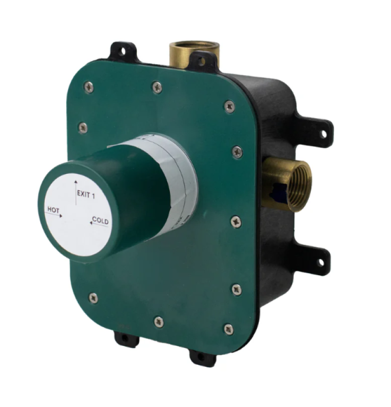 Waterevolution Flow Vgradni del ISOBOX Mešalna baterija za umivalnik T1.42V.BI