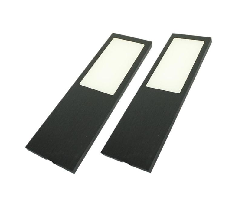 Indux Solin Kuhinja Opbouw Multi Tone LED Set 2 Spots x 3,6 W Črna 1208972344