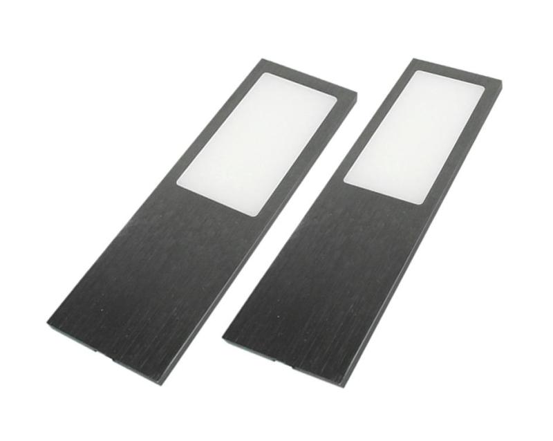 Indux Solin Kuhinja Opbouw Multi Tone LED Set 2 Spots x 3,6 W Gun metal 1208972352