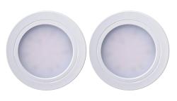 Indux Luma majhna vgradna kuhinja LED Spot Set 2 Spots z LED-gonilnikom Bela 1208972375