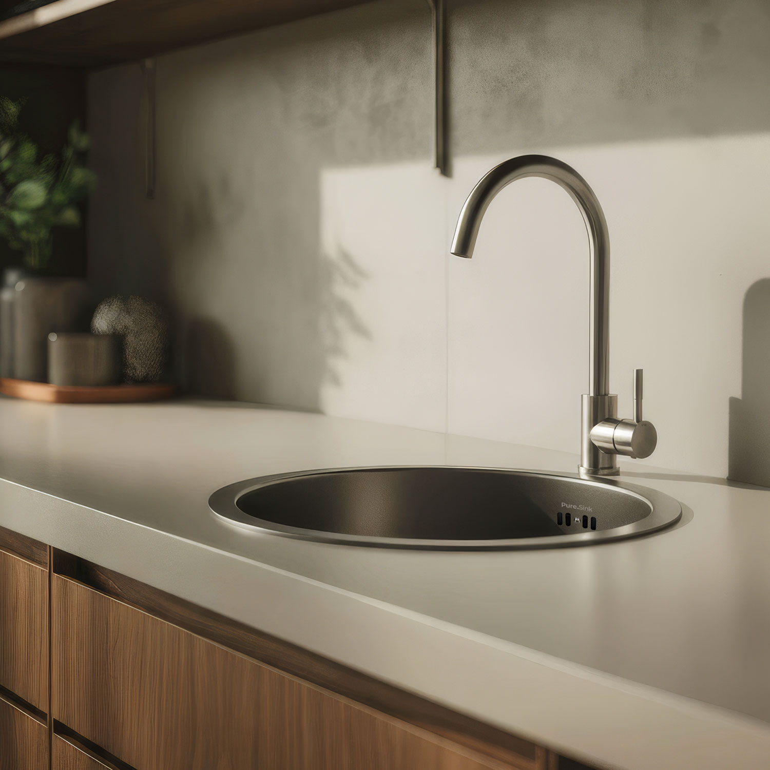 Okrogle oblike v kuhinji